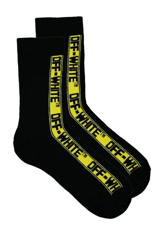 2 Paar Off-White Socken 40-46 - Original Designer Marken Outlet - Salvin Store