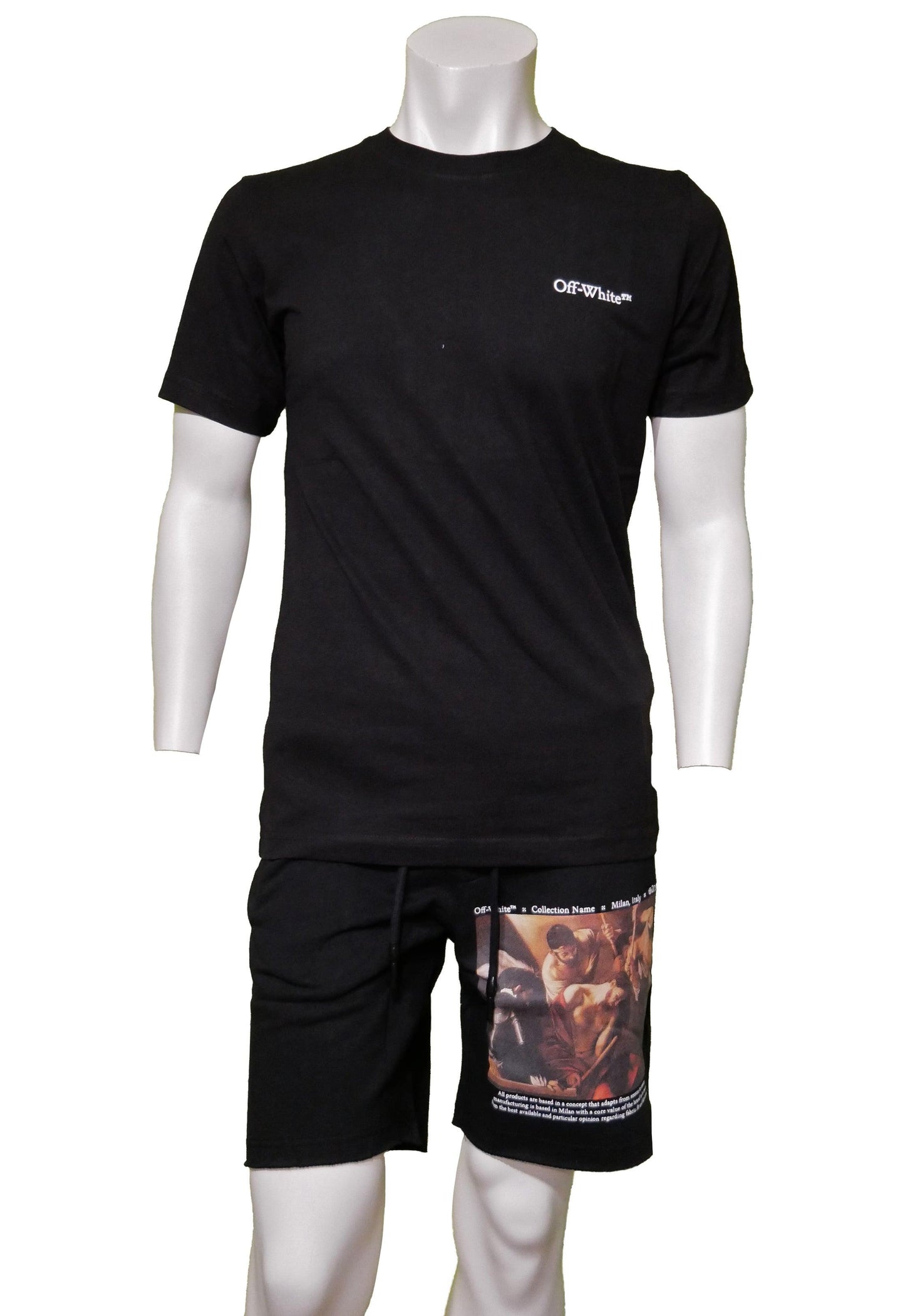 Off-White kurzer Trainingsanzug - Original Designer Marken Outlet - Salvin Store