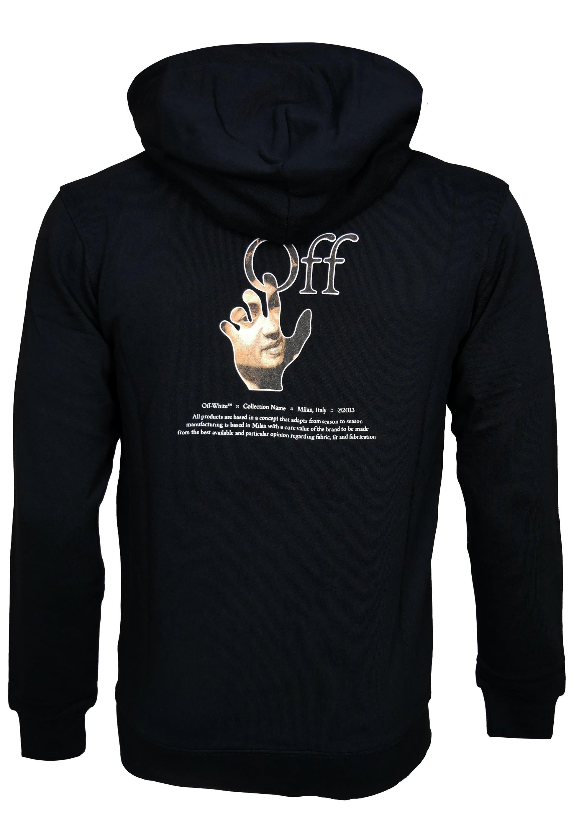 Off-White Zip Kapuzenpullover - Original Designer Marken Outlet - Salvin Store