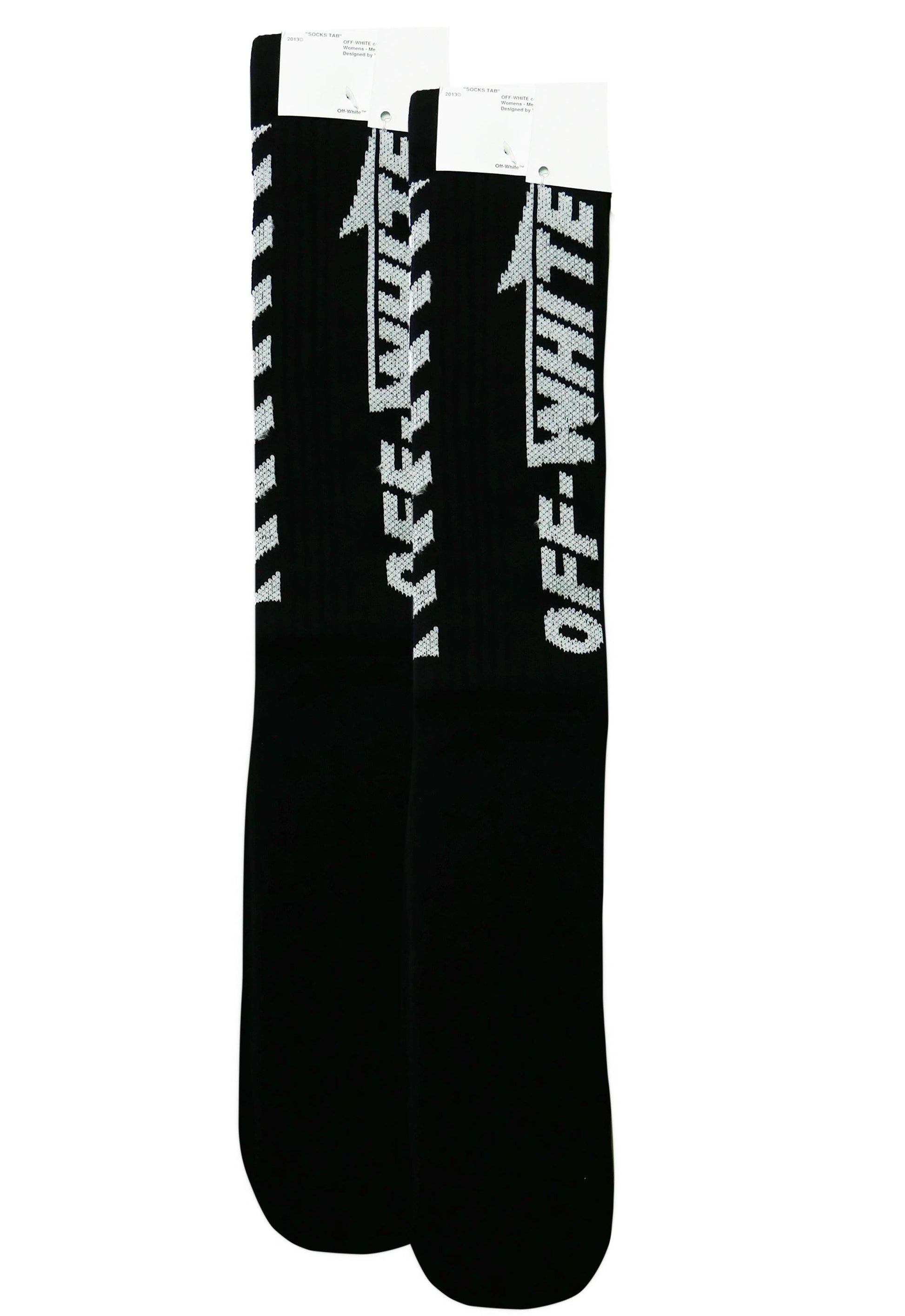 2 Paar Off-White Socken 40-46 - Original Designer Marken Outlet - Salvin Store