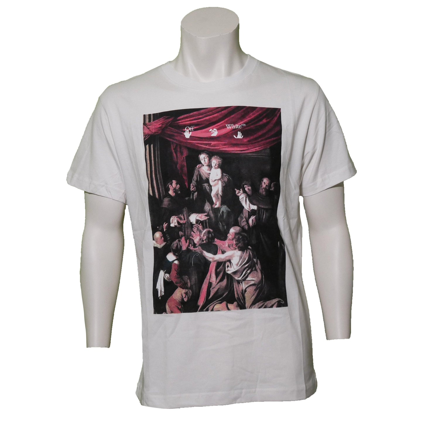 Off-White T-Shirt Oversize - Original Designer Marken Outlet - Salvin Store