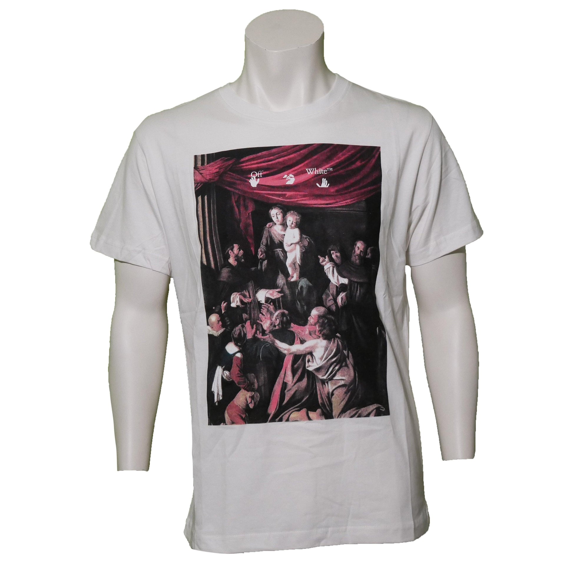 Off-White T-Shirt Oversize - Original Designer Marken Outlet - Salvin Store