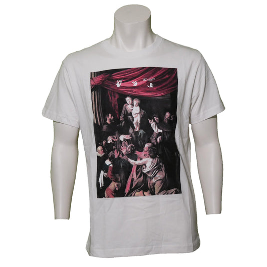 Off-White T-Shirt Oversize - Original Designer Marken Outlet - Salvin Store