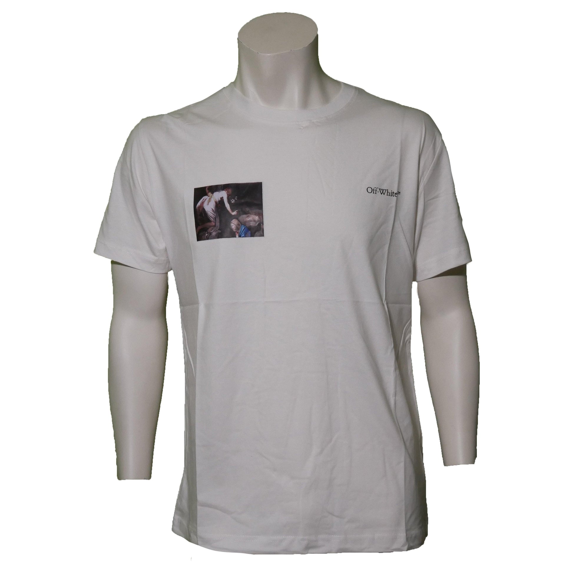 Off-White T-Shirt Oversize - Original Designer Marken Outlet - Salvin Store