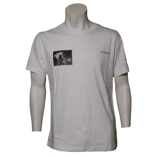 Off-White T-Shirt Oversize - Original Designer Marken Outlet - Salvin Store