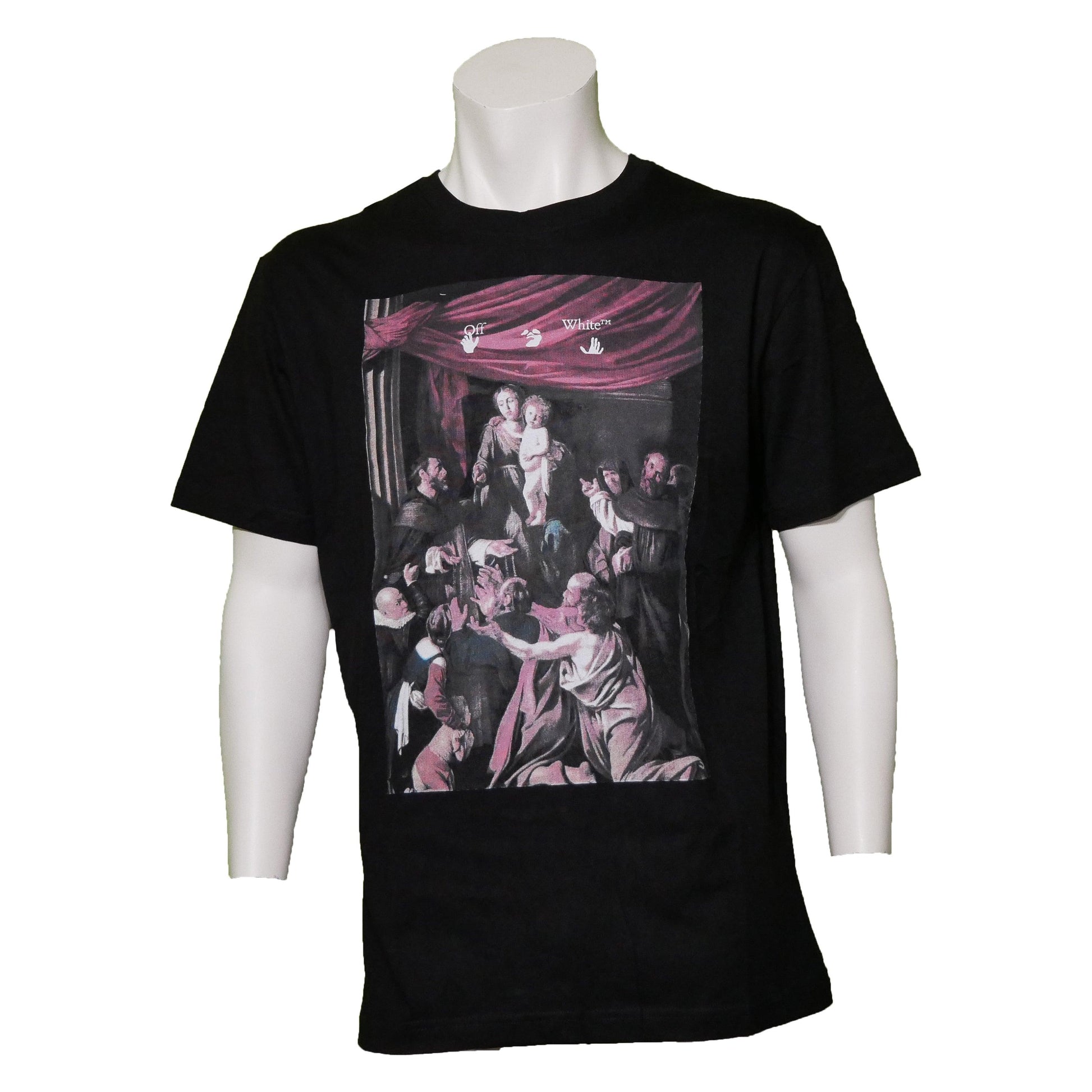 Off-White T-Shirt Oversize - Original Designer Marken Outlet - Salvin Store