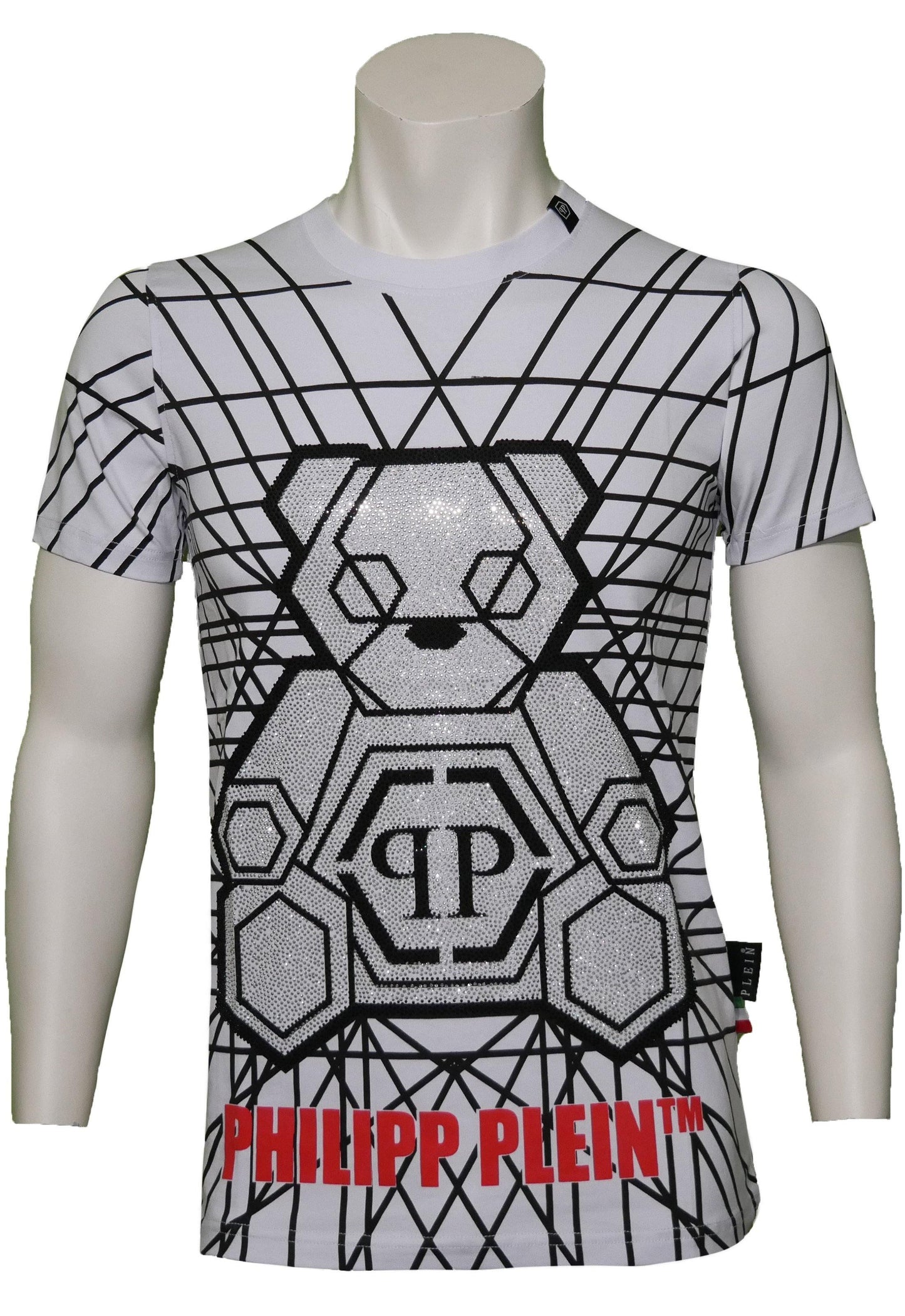Philipp Plein Teddy T-Shirt - Original Designer Marken Outlet - Salvin Store