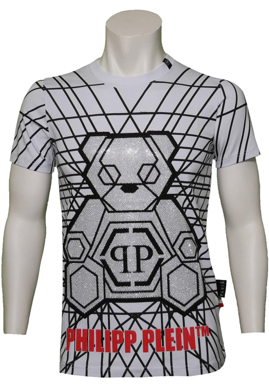 Philipp Plein Teddy T-Shirt - Original Designer Marken Outlet - Salvin Store