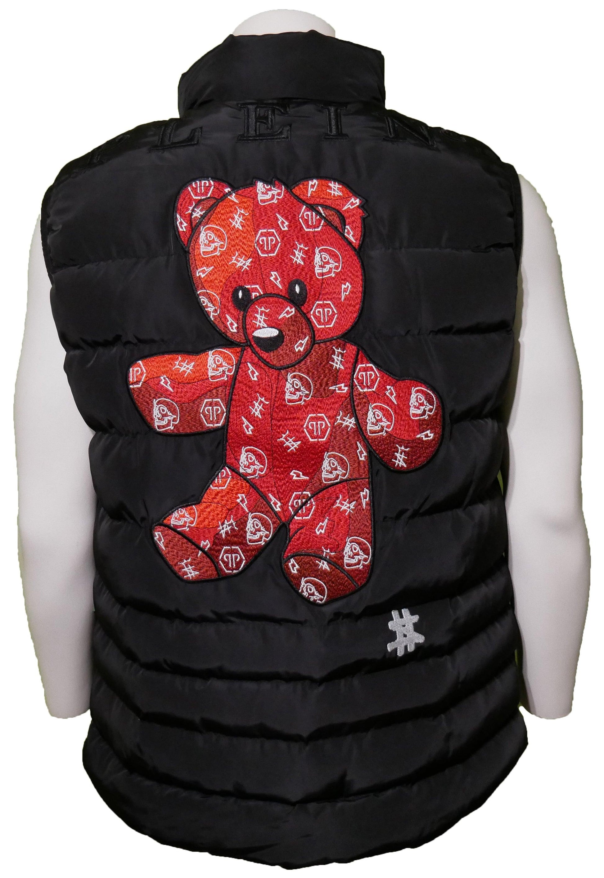 Philipp Plein Teddy Weste - Original Designer Marken Outlet - Salvin Store