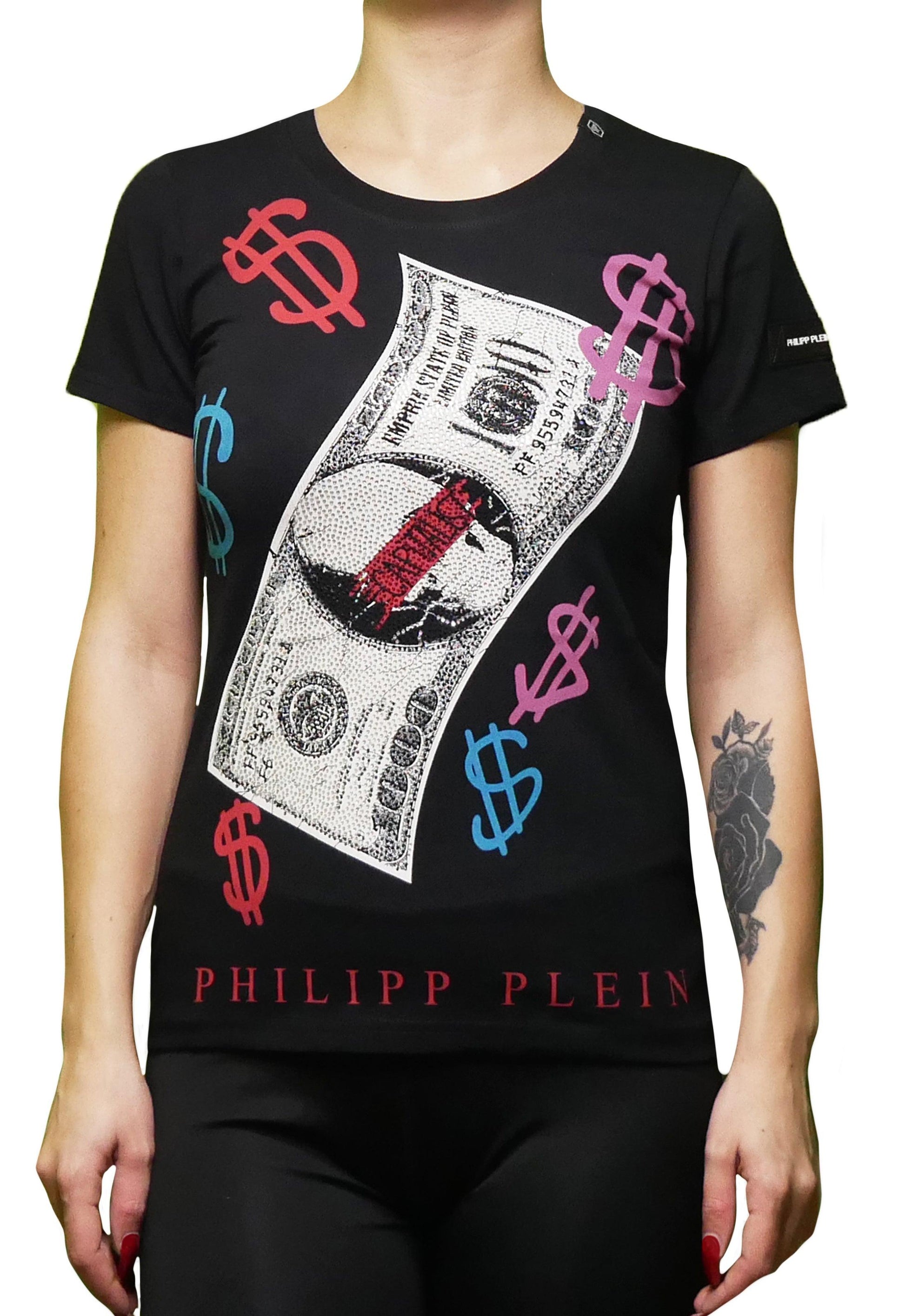 Philipp Plein T-Shirt für Frauen - Original Designer Marken Outlet - Salvin Store