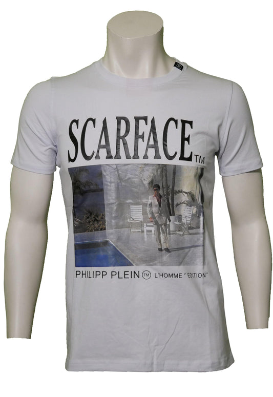 Philipp Plein Scarface T-Shirt - Original Designer Marken Outlet - Salvin Store