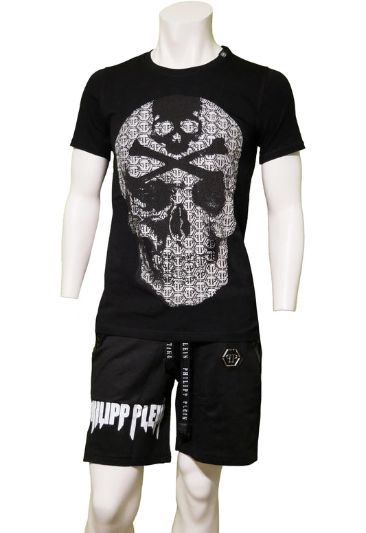 Philipp Plein kurzer Trainingsanzug - Original Designer Marken Outlet - Salvin Store