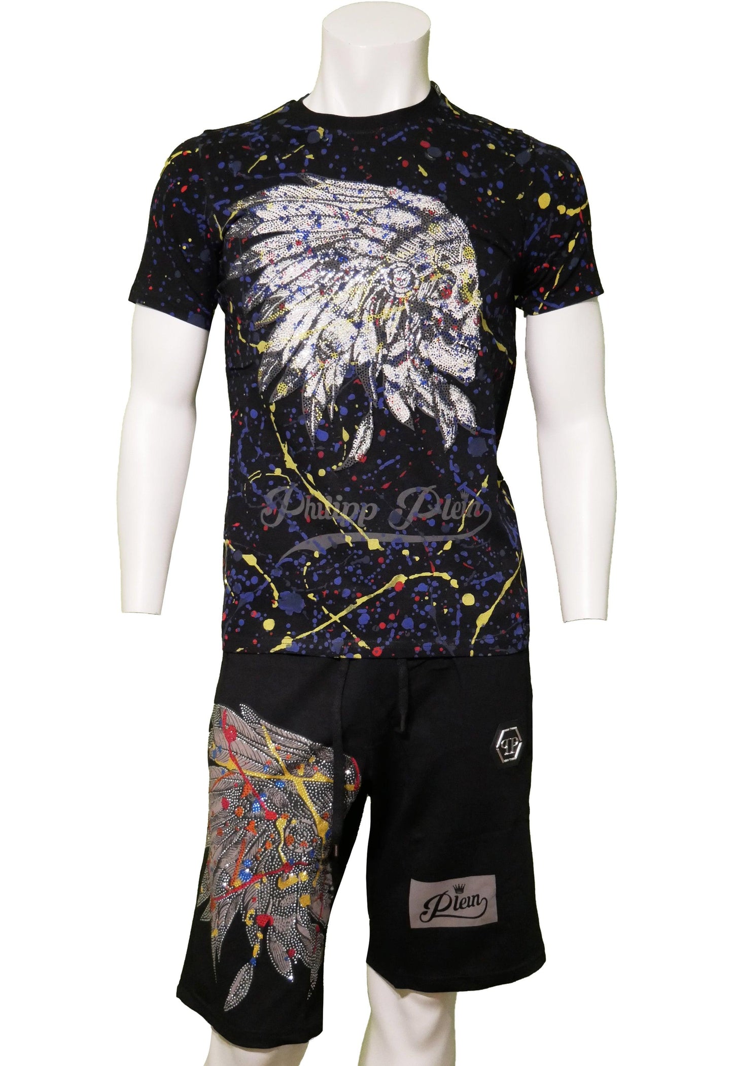 Philipp Plein kurzer Trainingsanzug - Original Designer Marken Outlet - Salvin Store