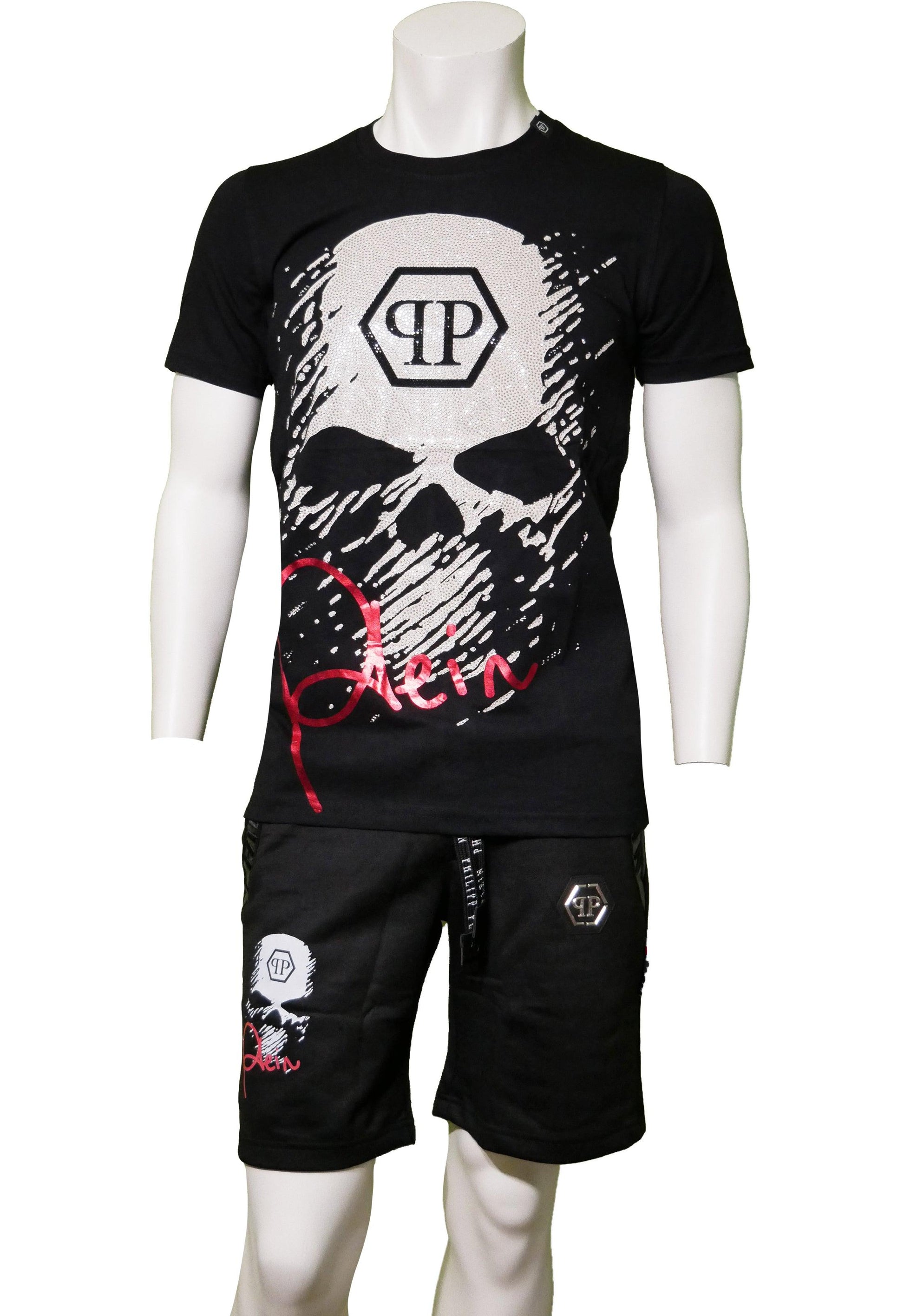 Philipp Plein kurzer Trainingsanzug - Original Designer Marken Outlet - Salvin Store