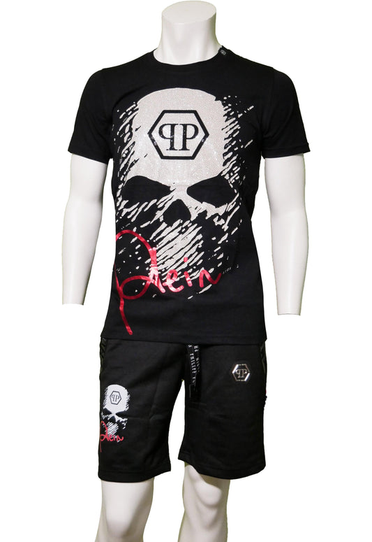 Philipp Plein kurzer Trainingsanzug - Original Designer Marken Outlet - Salvin Store
