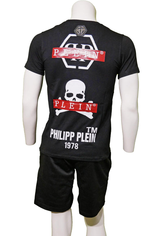 Philipp Plein kurzer Trainingsanzug - Original Designer Marken Outlet - Salvin Store