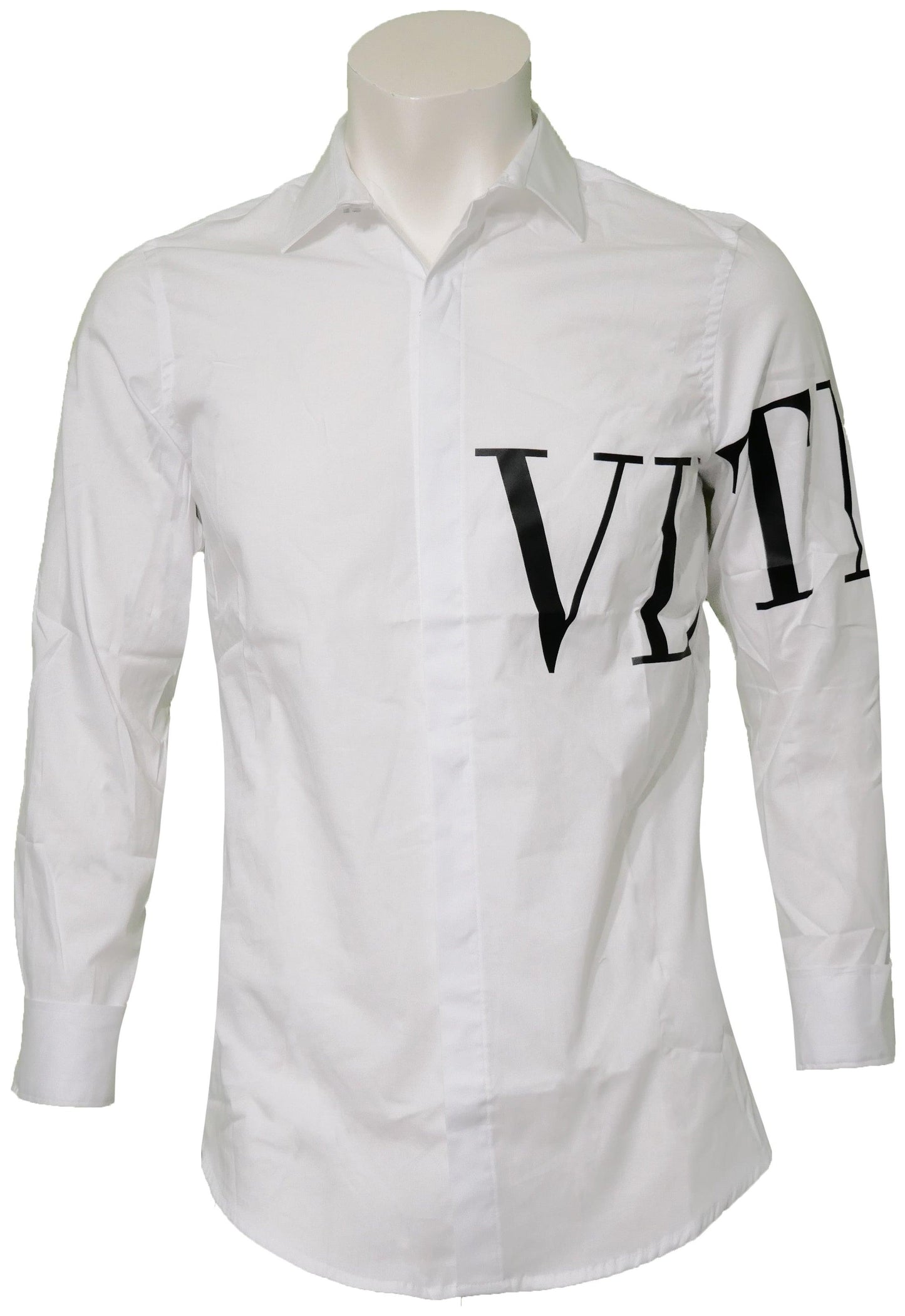 Valentino Slim Fit Hemd - Original Designer Marken Outlet - Salvin Store