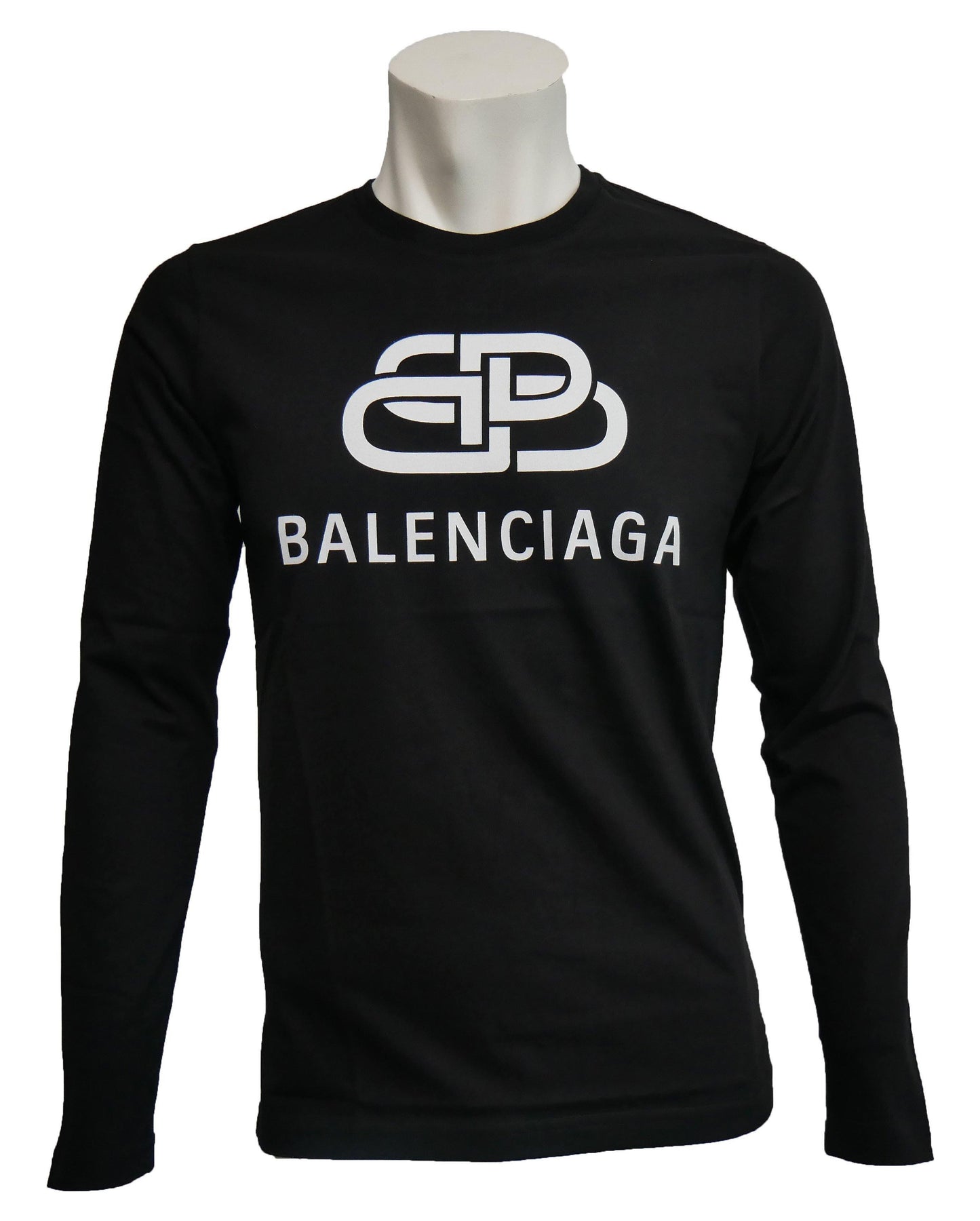 Balenciaga Langarm T-Shirt - Original Designer Marken Outlet - Salvin Store