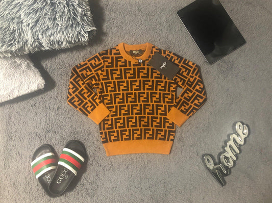 Fendi Kinder Strickpullover - Original Designer Marken Outlet - Salvin Store