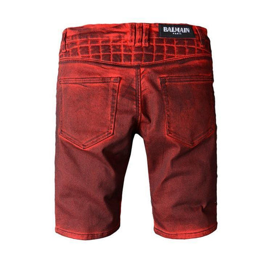 Balmain Jeans Short - Original Designer Marken Outlet - Salvin Store