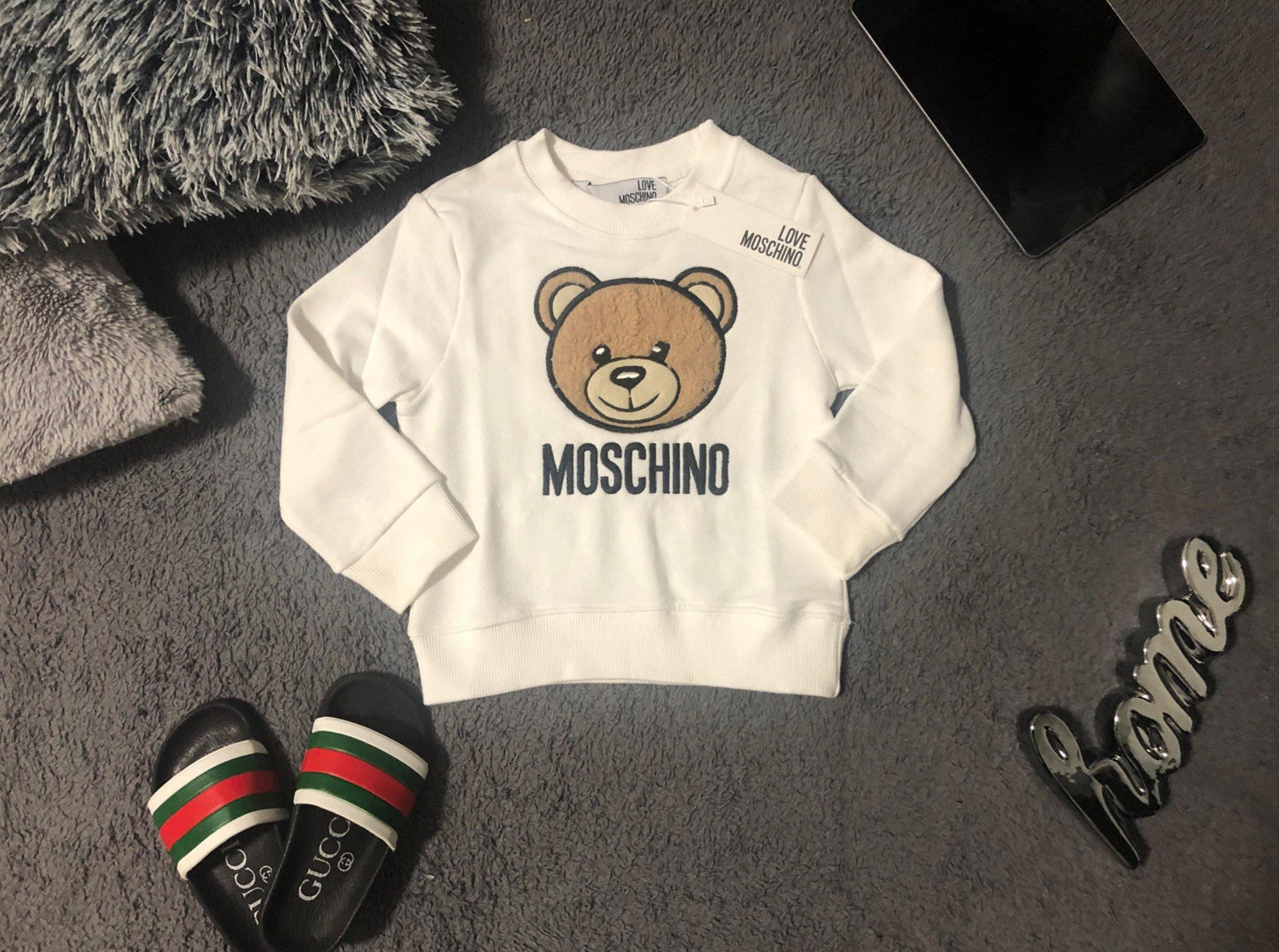 Moschino Kinder Pullover - Original Designer Marken Outlet - Salvin Store