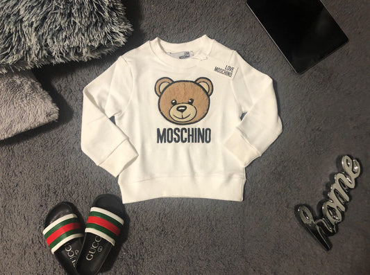Moschino Kinder Pullover - Original Designer Marken Outlet - Salvin Store