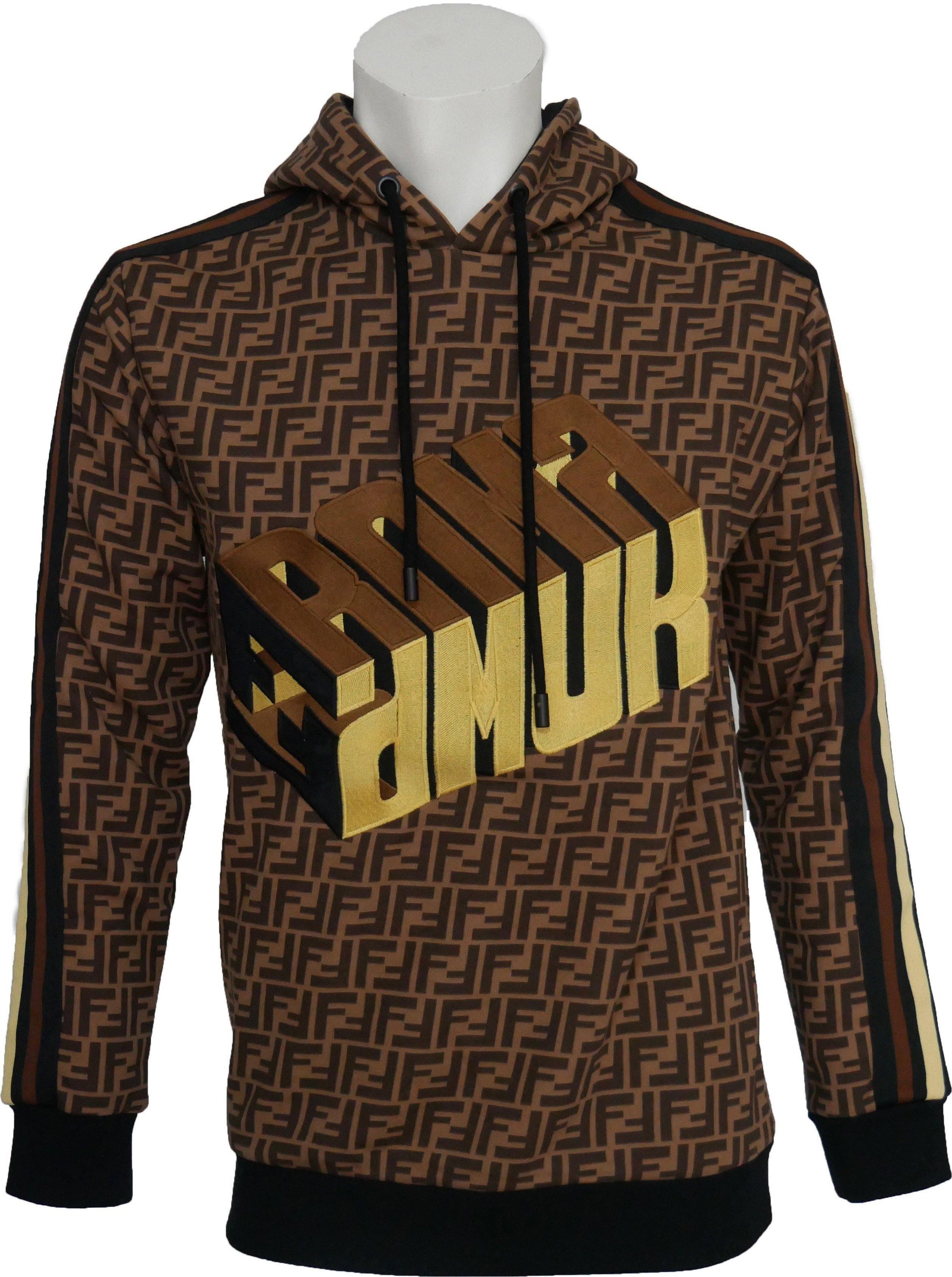 Fendi Kapuzenpullover Hoodie - Original Designer Marken Outlet - Salvin Store