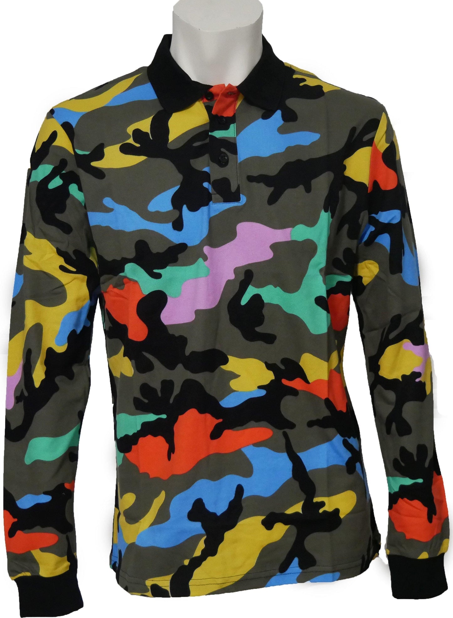 Valentino Langarm Poloshirt - Original Designer Marken Outlet - Salvin Store
